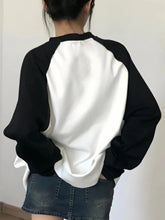 Load image into Gallery viewer, Women's Clothing Tops O-Neck Long Sleeve Thick Office Lady Commuter Autumn Winter Casual Printed All-match T-shirt