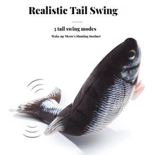 Load image into Gallery viewer, Electric Cat Toy Fish Pet Cat Toys Simulation Fish Swing Kitten Dance Fish Toy Funny Cats Chewing Playing Supplies USB Charging