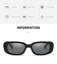 Load image into Gallery viewer, New Small Sunglasses Women Men Trendy Vintage Brand Designer Hip Hop Square Green Sun Glasses Female Eyewear UV400