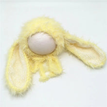 Load image into Gallery viewer, Newborn Baby Boy Girl Cute Hats Baby Rabbit Ears Hat Infant Baby Bunny Beanie Hats Accessories Photography Props