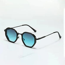 Load image into Gallery viewer, 2025 New Vintage Sunglasses for Women Modern Fashionable Octagonal Glasses with Black Lenses Golden Edging Sun Glasses UV400