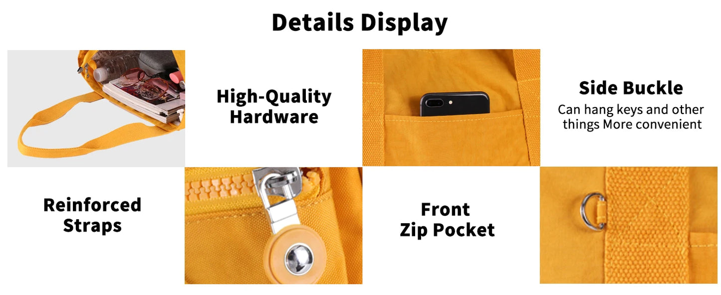 Women's Shoulder Bag Casual Tote Handbag Lightweight Crossbody Purse Fashionable Ladies Bag Waterproof 2025 Trendy Accessory