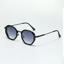 Load image into Gallery viewer, 2025 New Vintage Sunglasses for Women Modern Fashionable Octagonal Glasses with Black Lenses Golden Edging Sun Glasses UV400