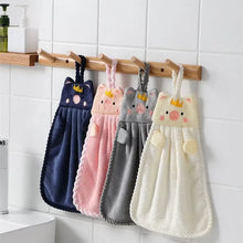 Load image into Gallery viewer, Cute Hand Towels Kitchen Bathroom Hand Towel Super Absorbent Microfiber Kitchen Towel High-efficiency Tableware Cleaning Towel