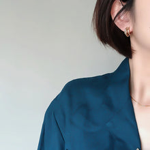 Load image into Gallery viewer, 2025 New European and American Simple Metal Arc Earrings Are Small Accessories For Woman‘s Korean Fashion Jewelry Girls Students