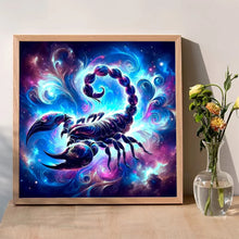 Load image into Gallery viewer, Momoart Diamond Mosaic Scorpion Animal DIY Full Square Diamond Painting Suitable for Beginners Home Bedroom Wall Artwork