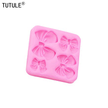 Load image into Gallery viewer, Butterfly knot flip candy chocolate silicone mold diy Large Small Butterfly cake decorating accessories clay drip silicone molds