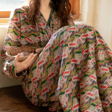 Load image into Gallery viewer, Nightgowns Bathrobes Women's Clothing Homewear Spring Autumn Thin Korea Simple Comfort Casual Fashion Breathable Loose Fit Large