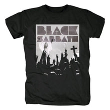 Load image into Gallery viewer, 2025 Black Sabbath T Shirt Men Women Short Sleeve Retro Punk Metal Rock Band Cotton Tees High Quality Y2k Tops Summer Streetwear