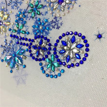 Load image into Gallery viewer, Diamond Embroidery Winter Flower Tree Special Shaped Diamond Painting Needlework Rhinestone 5d Drill DIY Crystal Painting