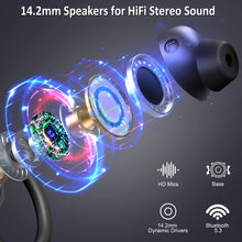 Load image into Gallery viewer, Wireless Earbuds, Bluetooth 5.3 Earbuds Stereo Bass, in-Ear Noise Cancelling Mic, Earphones IP7 Waterproof Sports, 40H Playback.