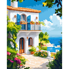 Load image into Gallery viewer, 5D DIY Full Square&Round Diamond Painting Forest Waterfall Landscape Set Mosaic Art Home Decoration Gift for Living Room Bar