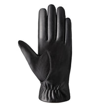 Load image into Gallery viewer, Women's Gloves Winter Outdoor Fashion Comfortable Warm Glove Plush Touch Screen Driving PU Leather Gloves