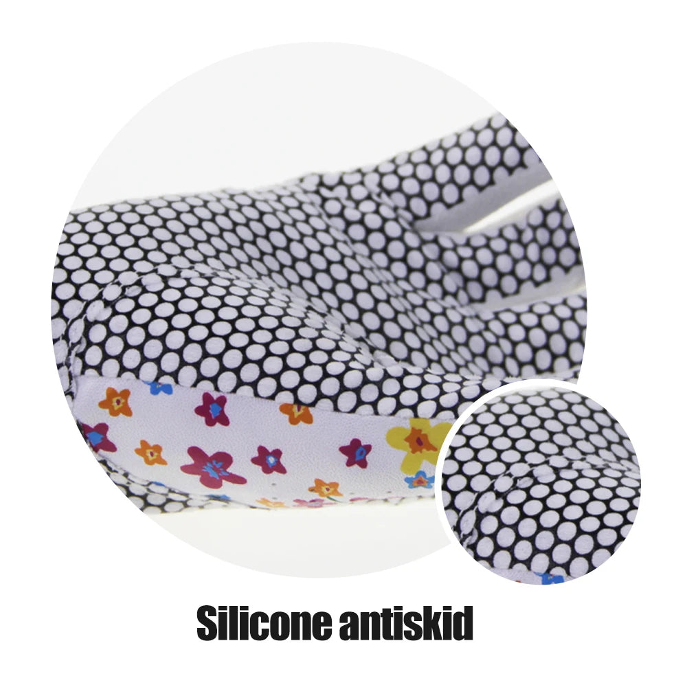 1Pair Golf Gloves for Women PU Leather Soft Fit Sport Grip Durable Gloves Anti-skid Breathable Sports Gloves