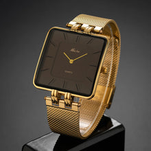Load image into Gallery viewer, Men Watch Business Middle East Classic Simple Stainless Steel Couple Watch Waterproof Women Fashion Quartz Clock Wristwatches