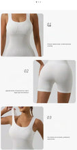 Load image into Gallery viewer, European and American Style Women's Clothing Spring New Product Fashionable Solid Color U-neck Slim Fit and Slimming Backless