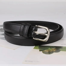Load image into Gallery viewer, 1pc Women's Belt Fashion Simple Versatile Belt Authentic High Grade Trend Soft Belt Paired with Western Trousers Jeans Lady Belt