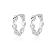 Load image into Gallery viewer, Elegant Round Earrings for Women Girls Luxury Stainless Steel Hoop Earrings Vintage Wedding Engagement Aesthetic Jewerly aretes