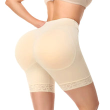 Load image into Gallery viewer, POP CLOSETS Women Hip Padded Booty Lifter Shapewear Thicker Enhancer Removable 4 Pads Control Panty for Bigger Butt