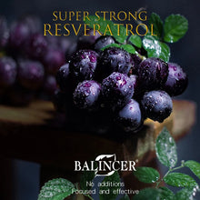Load image into Gallery viewer, Balincer Resveratrol Capsules Support Cardiovascular Health, Antioxidants, Improve Immunity, and Promote Smooth Skin