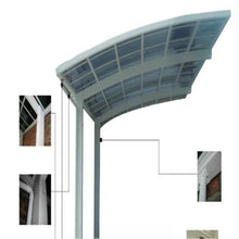 Load image into Gallery viewer, Pergola Sunroom Outdoor Roof Patio Covers Balcony Customized Waterproof Polycarbonate Aluminum Awning Canopy Gazebo Garden