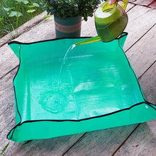 Load image into Gallery viewer, Gardening Mat PE Square Plant Pad Waterproof for Transplanting Flower Pots Potting Mat Foldable Garden Repotting Anti-dirty Tarp