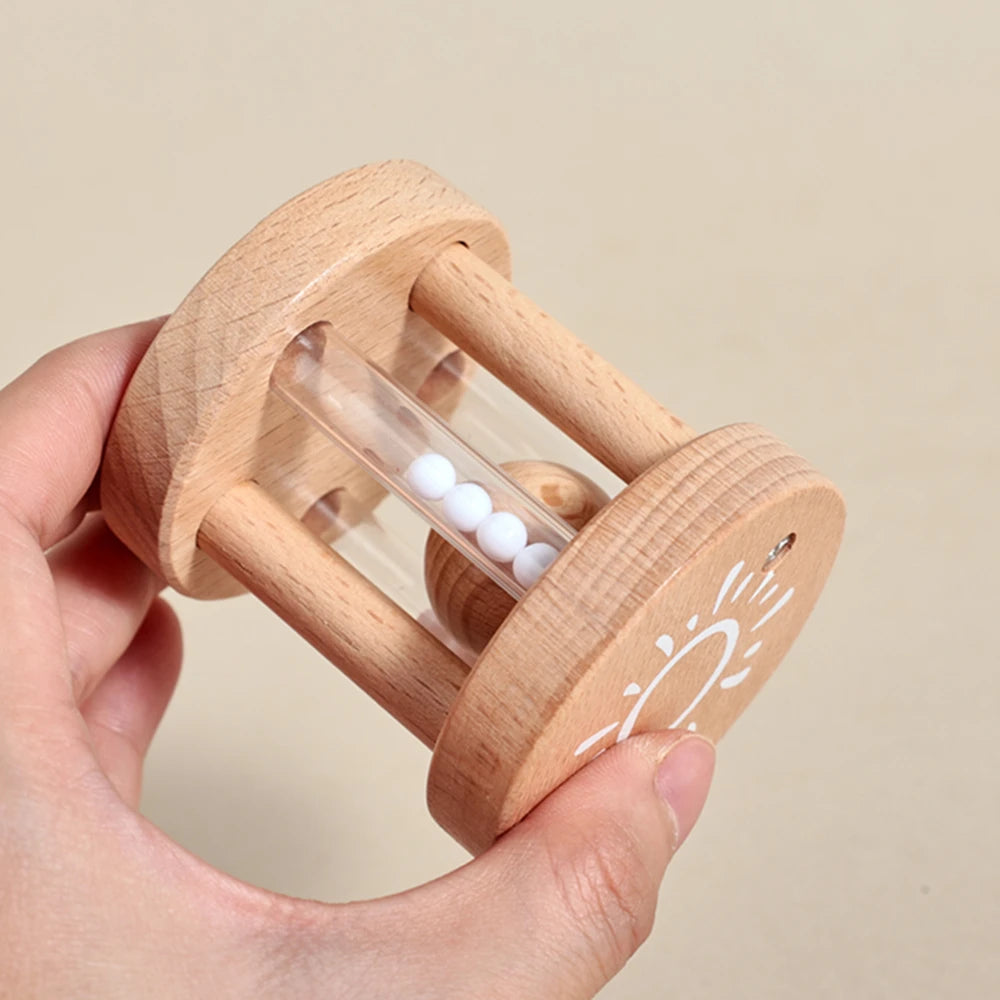 Wooden Baby Montessori Toys Musical Rattle Instruments Xylophone Percussion Sensory Rattle Toys Educational for Baby Toys Gifts