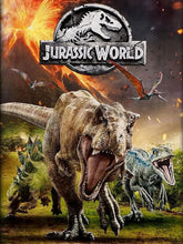 Load image into Gallery viewer, Jurassic World 5D Diamond Painting Kits Dinosaur Sticking Diamond Embroidery Handmade DIY Mosaic Home Decoration Children's Gift