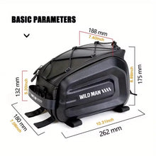 Load image into Gallery viewer, 4L Multifunctional Bicycle Rear Seat Bag Waterproof Cycling Bike Rack Trunk Cargo Bag Pannier Bag Handbag Shoulder Bag