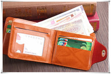 Load image into Gallery viewer, Men's Wallets with 100 US Dollar Pattern Money Clip PU Leather Wallet Zipper Card Holder Coin Pocket Purse Father's Day Gifts