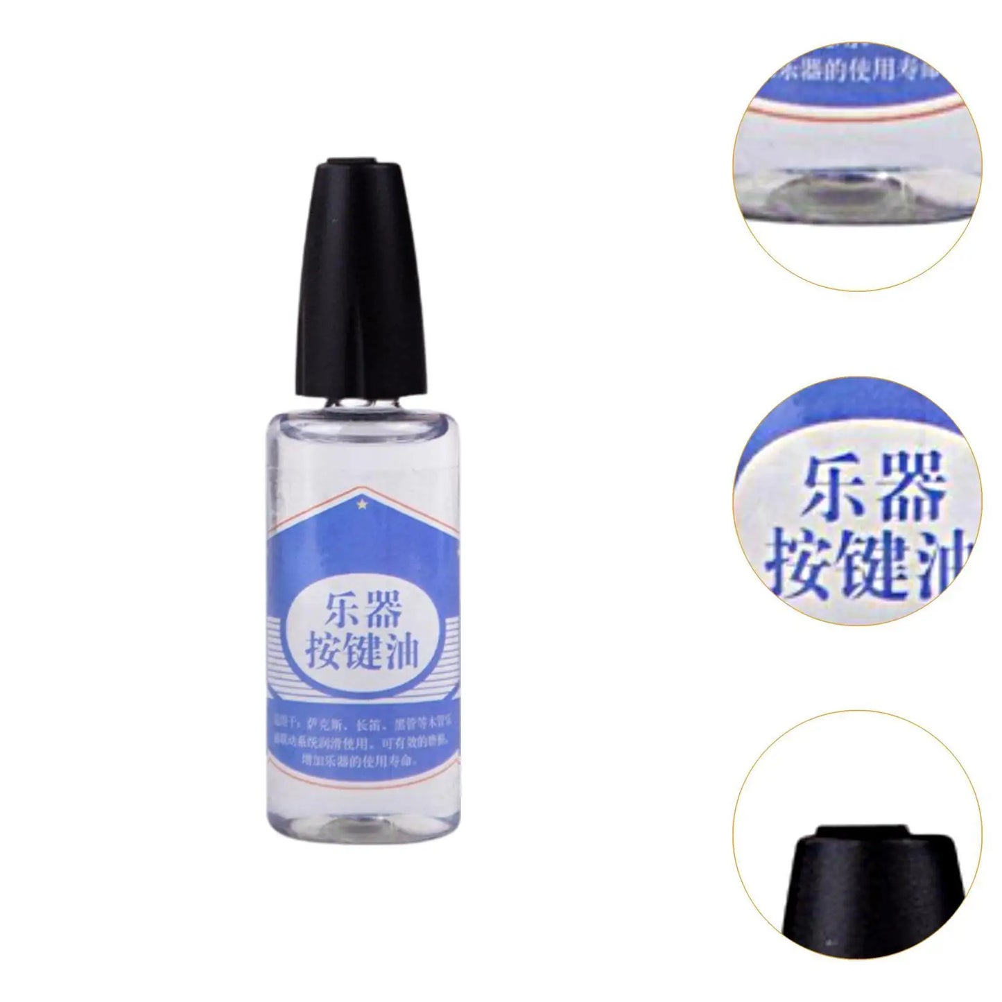 Musical Instrument Keys Oil 30ml Sturdy Reusable Saxophone Clarinet Maintenance Oil for Clarinet Sax Cornet Oboe Piccolo Trumpet