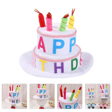 Load image into Gallery viewer, Birthday Hat Headwear Headdress Party Supplies Decorative for Kids Caps Children Hats