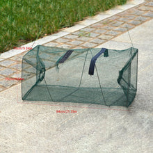 Load image into Gallery viewer, Folded Fishing Net Trap Portable Zipper Bait For Shrimp Crawfish Crab Baits Fishing Network Tackle Outdoor Fishing Accessories