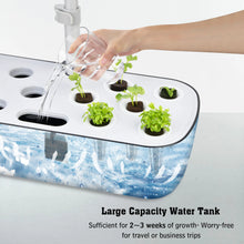 Load image into Gallery viewer, 12 Pods Hydroponics Growing System, Herb Garden Kit Indoor Adjustable Height with Automatic Timer 20-Watt LED Grow Light