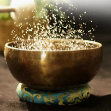Load image into Gallery viewer, Therapeutic Tibetan Bowl Tibetan Bell Meditation Bowl Meditation Instruments Spiritual Meditation Musical Instruments Percussion