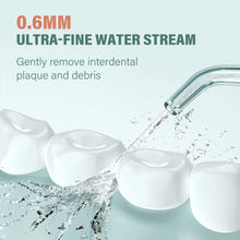 Load image into Gallery viewer, Sejoy Water Dental Flosser Portable Teeth Picks 6 Jets 4 Modes Cordless Oral Irrigator Rechargeable IPX7 Teeth Cleaner