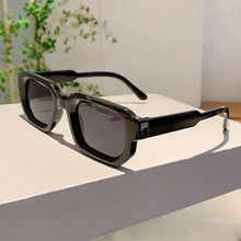 Load image into Gallery viewer, New Men Vintage Rectangle Frame Sunglasses Fashion Retro Sun Glasses Luxury Brand Design Glasses UV400 Eyewear Women Goggles