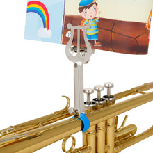 Load image into Gallery viewer, Music Stand Clarinet Trumpet Flute Winds Saxophone Baritone Portable Marching Sheet Music Stands Musical Instruments Accessories