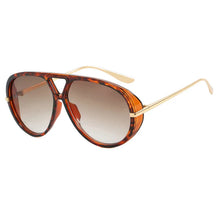 Load image into Gallery viewer, Women Brand Designer Luxury Sun Glasses Sex Vintage Oversized Sunglasses Female Black Fashion Oculos De Sol #300864