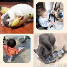 Load image into Gallery viewer, Electric Cat Toy Fish Pet Cat Toys Simulation Fish Swing Kitten Dance Fish Toy Funny Cats Chewing Playing Supplies USB Charging