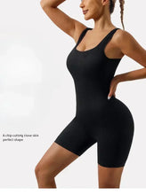 Load image into Gallery viewer, European and American Style Women's Clothing Spring New Product Fashionable Solid Color U-neck Slim Fit and Slimming Backless