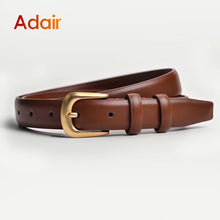 Load image into Gallery viewer, Women's Trousers Belt Belts for Women Fashion Luxury Designer Brand Belt for Jeans Pin Buckle Black Brown Waist Belt ZX015