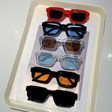 Load image into Gallery viewer, New Men Vintage Rectangle Frame Sunglasses Fashion Retro Sun Glasses Luxury Brand Design Glasses UV400 Eyewear Women Goggles