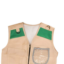 Load image into Gallery viewer, Kids Costume Vest Hat ,Nature Adventures Suit ,Dress up Cargo Vest and Hat Set, for Camping, Fishing ,Outdoor ,Party Activity