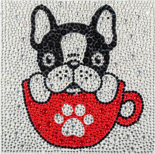 Load image into Gallery viewer, DIY Diamond Painting by Number Kits for Kids Cartoon Animal Picture Crystal Rhinestone Diamond Embroidery for Children Gifts