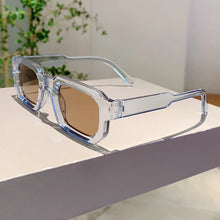 Load image into Gallery viewer, New Men Vintage Rectangle Frame Sunglasses Fashion Retro Sun Glasses Luxury Brand Design Glasses UV400 Eyewear Women Goggles