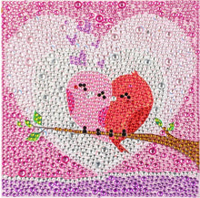 Load image into Gallery viewer, DIY Diamond Painting by Number Kits for Kids Cartoon Animal Picture Crystal Rhinestone Diamond Embroidery for Children Gifts