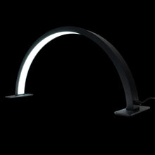 Load image into Gallery viewer, LED Half Moon Light Adjust Brightness 3000K‑6000 Half Moon Desk Lamp for Nail Art, Facial Spa, Skincare, Lash Extensions