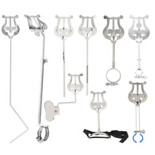 Load image into Gallery viewer, Music Stand Clarinet Trumpet Flute Winds Saxophone Baritone Portable Marching Sheet Music Stands Musical Instruments Accessories