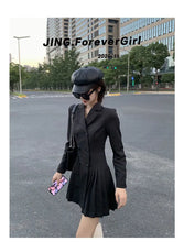 Load image into Gallery viewer, Women's Dress Blazer Clothing Chic and Elegant Pretty Female Dresses 2024 Formal Occasion Spring Retro Promotion Loose X Xxl Y2k